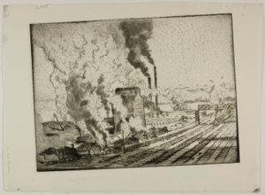 O Triturador de Carvão de Bror Julius Olsson Nordfeldt