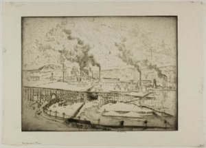 O elétrico de Bror Julius Olsson Nordfeldt