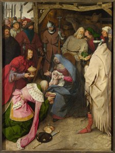 A Adoração dos Reis, 1564 de Bruegel