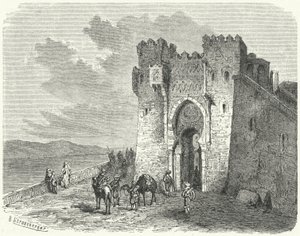 A Puerta del Sol em Toledo de Bruno Heinrich Strassberger