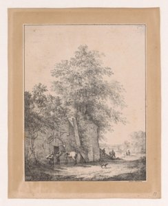 Paisagem com estalagem
Paisagens (título da série) de Bruno van Straaten (I)