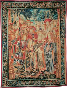 A história de Tróia. O perdão de Helen, c. 1520