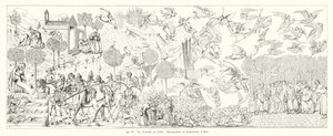 O Triunfo da Morte, afresco no Camposanto Monumentale di Pisa, Itália (gravura)