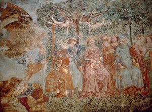 Triunfo da Morte ... (fresco) de Buonamico Buffalmacco