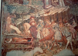 Triunfo da Morte ... (fresco) de Buonamico Buffalmacco