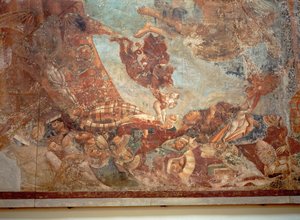 Triunfo da Morte ... (fresco) de Buonamico Buffalmacco