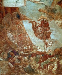 Triunfo da Morte, fresco ... (fresco) de Buonamico Buffalmacco