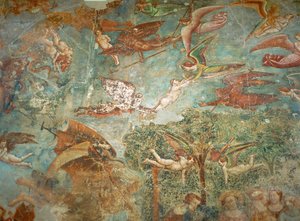 Triunfo da Morte, fresco ... (fresco) de Buonamico Buffalmacco
