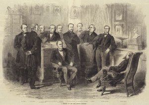 Um encontro do novo ministério francês