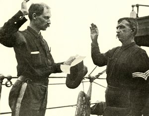 Tenente Lewis Re-recrutando Thomas Dixon, Guerra Hispano-Americana, 19 de junho de 1898, 1899.