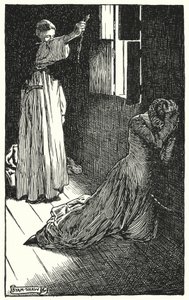 Ilustração para The Cloister and The Hearth de Charles Reade (litho)