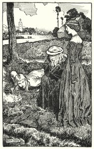 Ilustração para The Cloister and The Hearth de Charles Reade (litho) de Byam (after) Shaw