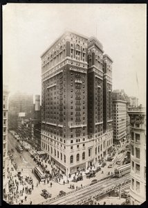 Hotel McAlpin, 34th Street e Broadway, Nova York, 1912 de Byron Company