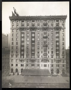 Hotel Woodstock em 127 West 43rd Street, Nova York, 1911 ou 1912 (impressão em gelatina de prata) de Byron Company