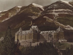Banff Springs Hotel (foto a cores)