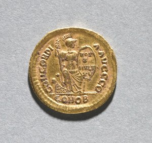 Sólido de Teodósio I, o Grande de Byzantine