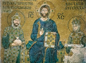 O Mosaico Zoe, Hagia Sophia, Istambul de Byzantine