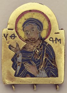 Ícone da Virgem Maria de Byzantine School