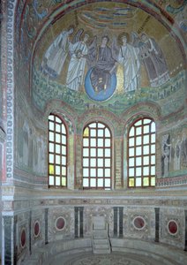 Interior da abside, 6o século de Byzantine School