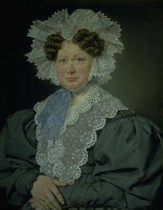 Chamberlain Kirsten Stampe b. Kaas (1766-1842) casou-se em 1793 com o camareiro, Holger Baron Stampe com Nysø