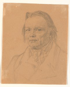 Retrato do veterinário regimental J.C. amigo de C.A. Jensen