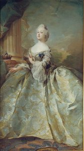 Retrato de Louise, primeira rainha de Frederik V