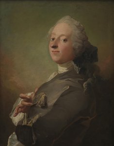 Retrato de Kgl. farmacêutico da corte Johann Gottfried Becker