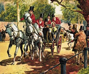 Edward Oxford tenta assassinar a Rainha Vitória e o Príncipe Alberto de C.L. Doughty