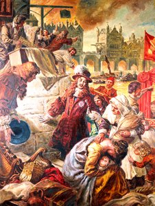 Rei Carlos II (1630-1685) o Grande Incêndio de Londres de C.L. Doughty