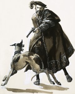 Thomas Seymour descarregou a sua raiva atirando num dos cães do Rei de C.L. Doughty
