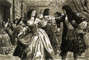 Bailarinas de salão não identificadas (século XVII)
