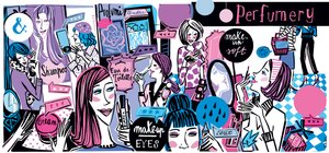 Perfumaria (tinta e digital) de COSTANZA FAVERO