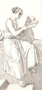 Razão. Figura alegórica de Christoffer Wilhelm Eckersberg