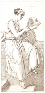 Razão. Figura alegórica de Christoffer Wilhelm Eckersberg