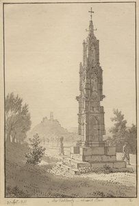 Hochkreuz perto de Bonn de Christoffer Wilhelm Eckersberg