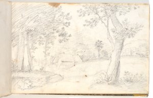 Paisagem, depois de uma editora gráfica? de Christoffer Wilhelm Eckersberg