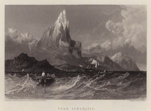 Pico Teneriffe (cor litho)
