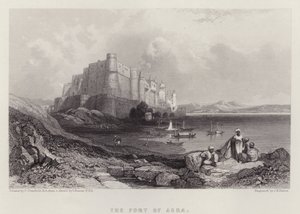 O Forte de Agra (cor litho)
