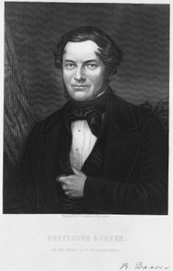 Robert Bunsen, químico alemão, década de 1850