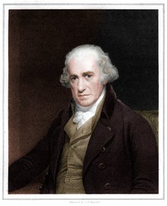 James Watt, engenheiro escocês, 1833