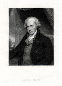 James Watt, inventor e engenheiro escocês, século XIX.