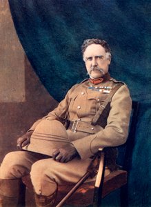 Tenente-General NG Lyttelton, comandando a 4ª Brigada na África do Sul, 1902.
