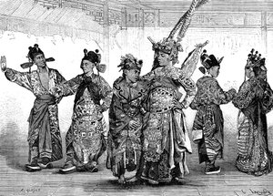 Atores trágicos chineses, século XIX