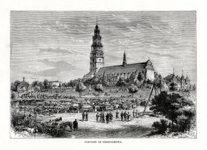 Convento de Czestochowa, Polônia, 1879
