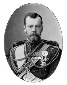 Czar Nicolau II da Rússia, 1901. de C. Schutte
