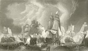A batalha de Trafalgar