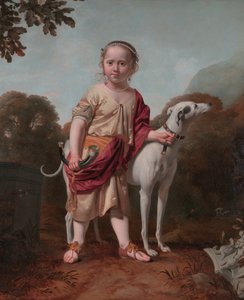 Retrato de uma rapariga como caçadora, de Caesar van Everdingen