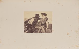 Jacob e Rachael, por W. Dyce, R.A. de Caldesi and Montecchi