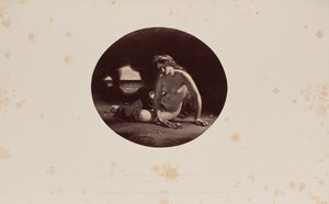 A Caverna do Mar, por W.E. Frost, A.R.A. de Caldesi and Montecchi