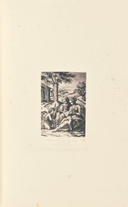 Virgem da Palmeira, gravado por M. Antonio de Caldesi and Montecchi